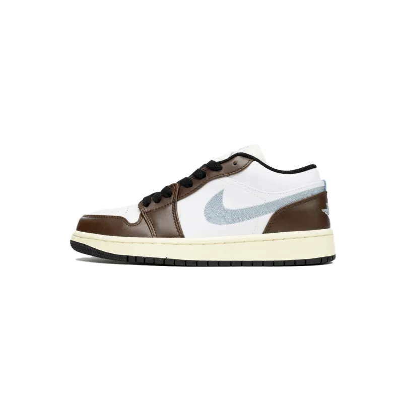  Air Jordan 1 Low SE GS 'Mocha Blue Grey'  FQ8156-142 
