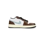  Air Jordan 1 Low SE GS 'Mocha Blue Grey'  FQ8156-142 