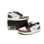  Air Jordan 1 Low SE GS 'Mocha Blue Grey'  FQ8156-142 