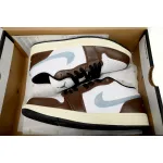  Air Jordan 1 Low SE GS 'Mocha Blue Grey'  FQ8156-142 