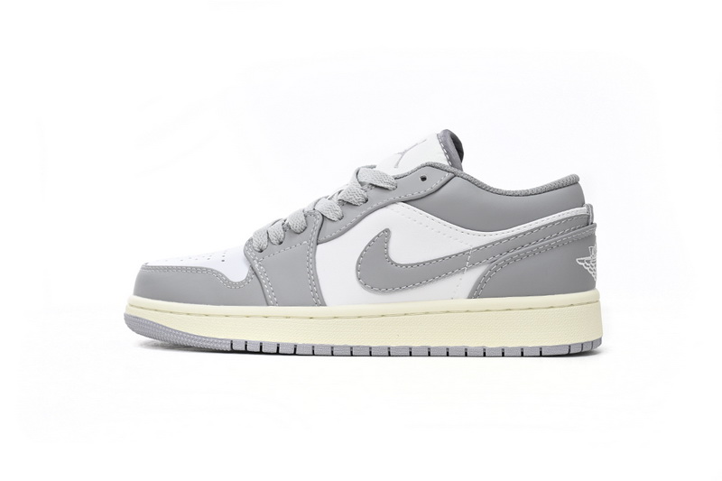  Air Jordan 1 Low Vintage Grey (GS) 553560-053