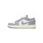  Air Jordan 1 Low Vintage Grey (GS) 553560-053
