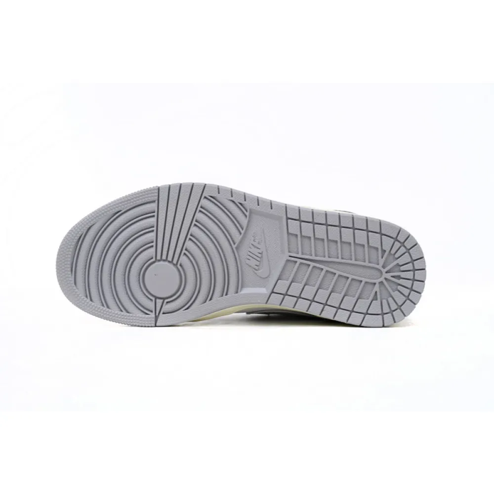  Air Jordan 1 Low Vintage Grey (GS) 553560-053