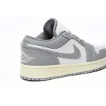  Air Jordan 1 Low Vintage Grey (GS) 553560-053