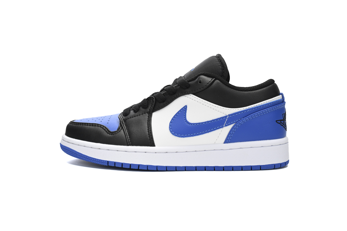 Air Jordan 1 Low Alternate Royal Toe  553558-140 