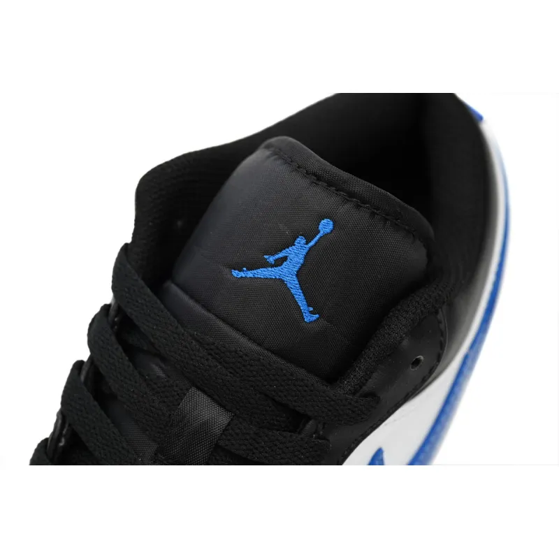 Air Jordan 1 Low Alternate Royal Toe  553558-140 