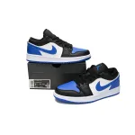 Air Jordan 1 Low Alternate Royal Toe  553558-140 