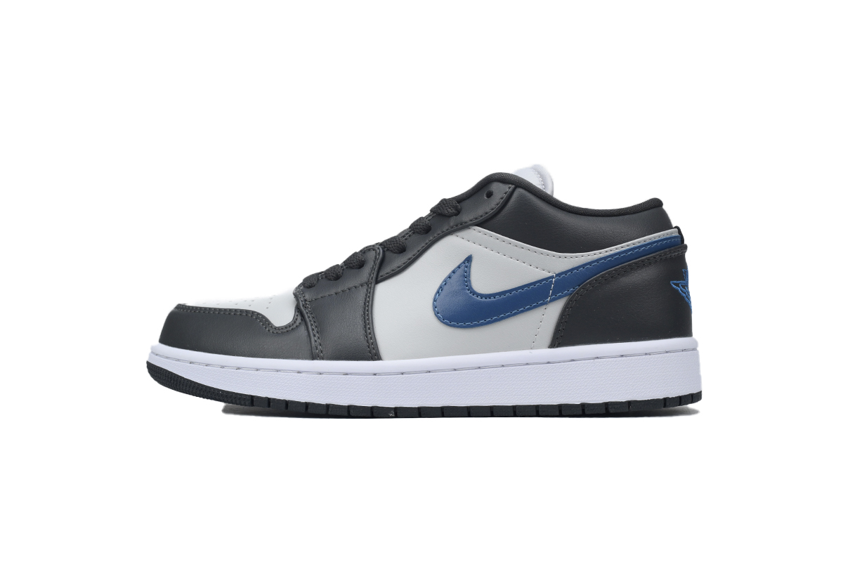 Air Jordan 1 Low Anthracite Industrial Blue (Women's) DC0774-040