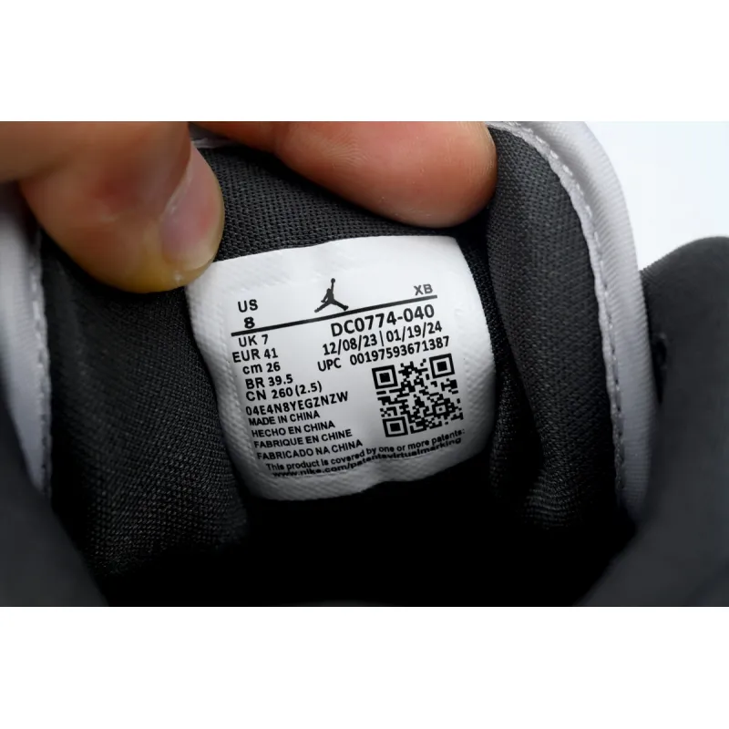 Air Jordan 1 Low Anthracite Industrial Blue (Women's) DC0774-040