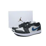Air Jordan 1 Low Anthracite Industrial Blue (Women's) DC0774-040