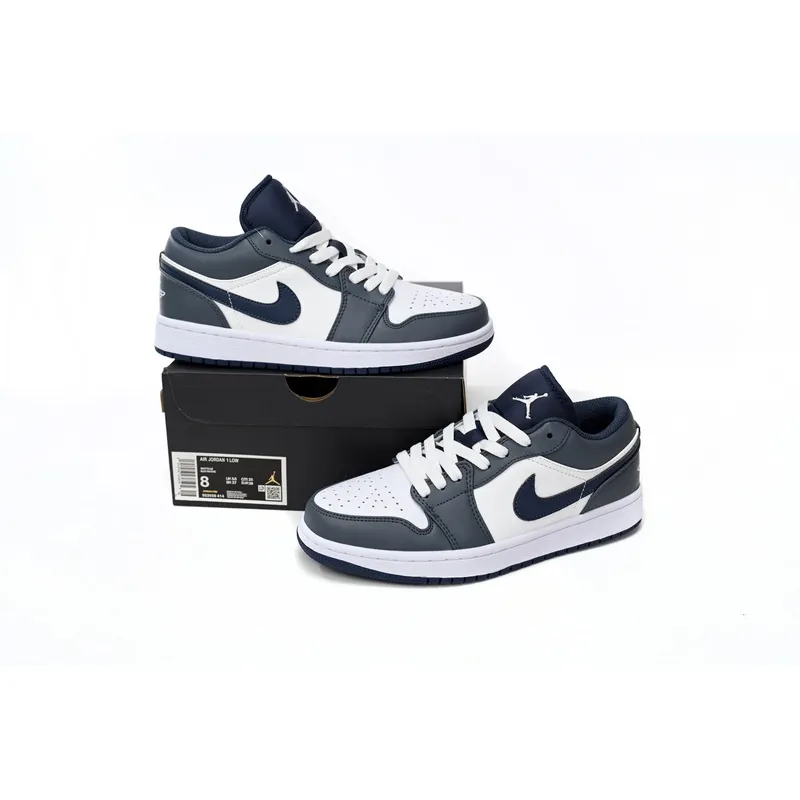 Air Jordan 1 Low Ashen Slate 553558-414