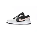 Air Jordan 1 Low Black Grey Pink 553558-062