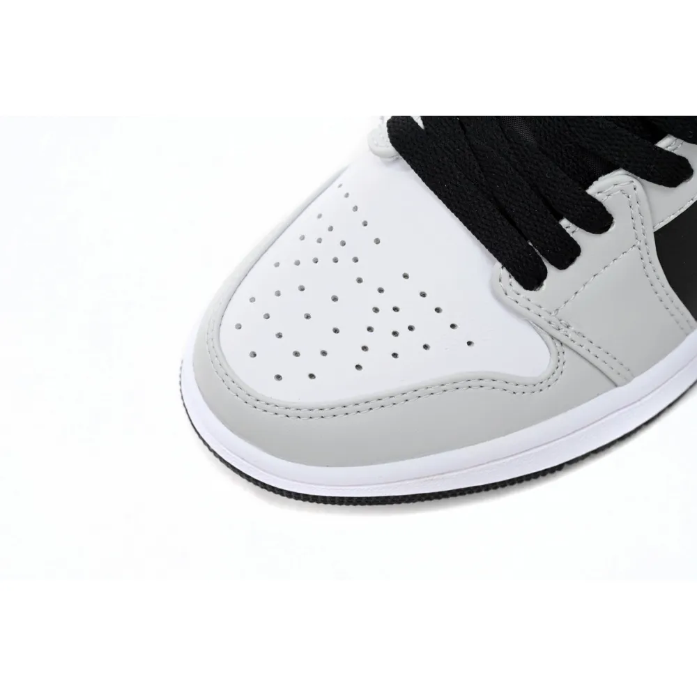 Air Jordan 1 Low Black Grey Pink 553558-062