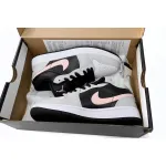 Air Jordan 1 Low Black Grey Pink 553558-062
