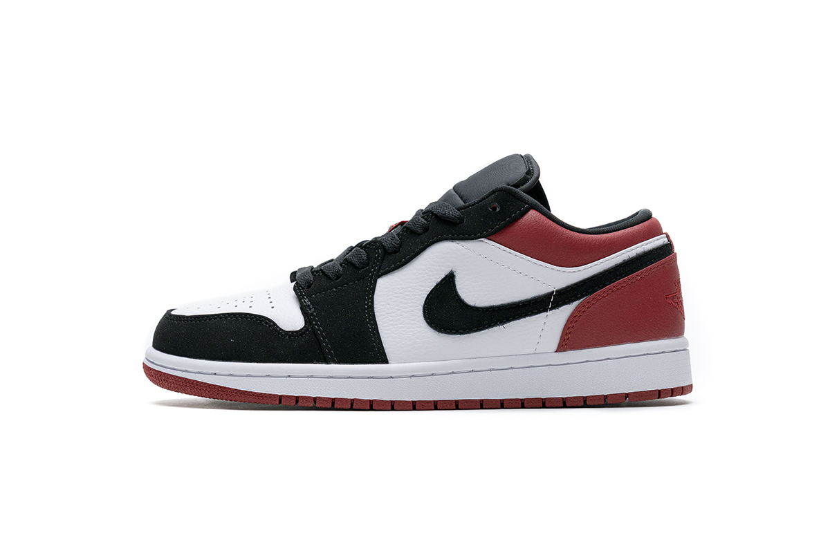 Air Jordan 1 Low Black Toe (2019) (GS) 553560-116