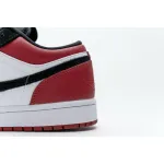 Air Jordan 1 Low Black Toe (2019) (GS) 553560-116 