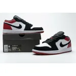 Air Jordan 1 Low Black Toe (2019) (GS) 553560-116 