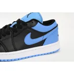 Air Jordan 1 Low Black University Blue 553558-041