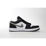Air Jordan 1 Low Black White Grey 553558-040