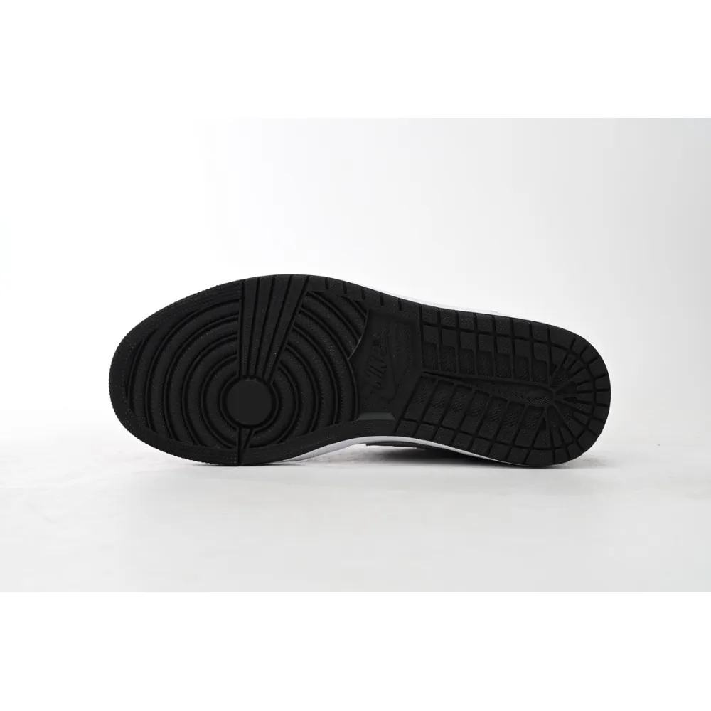 Air Jordan 1 Low Black White Grey 553558-040