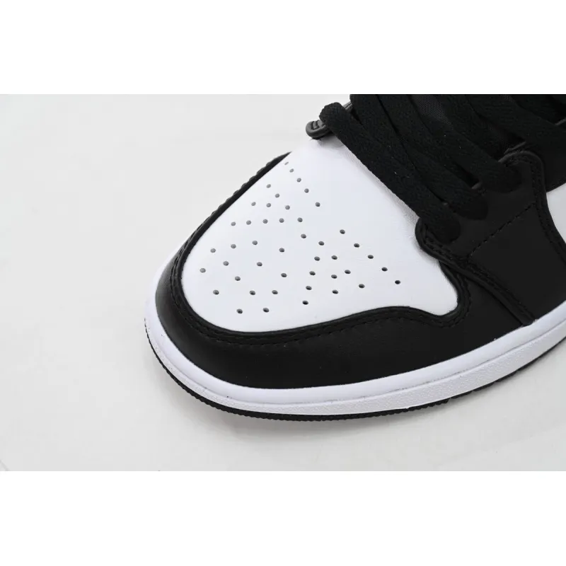 Air Jordan 1 Low Black White Grey 553558-040