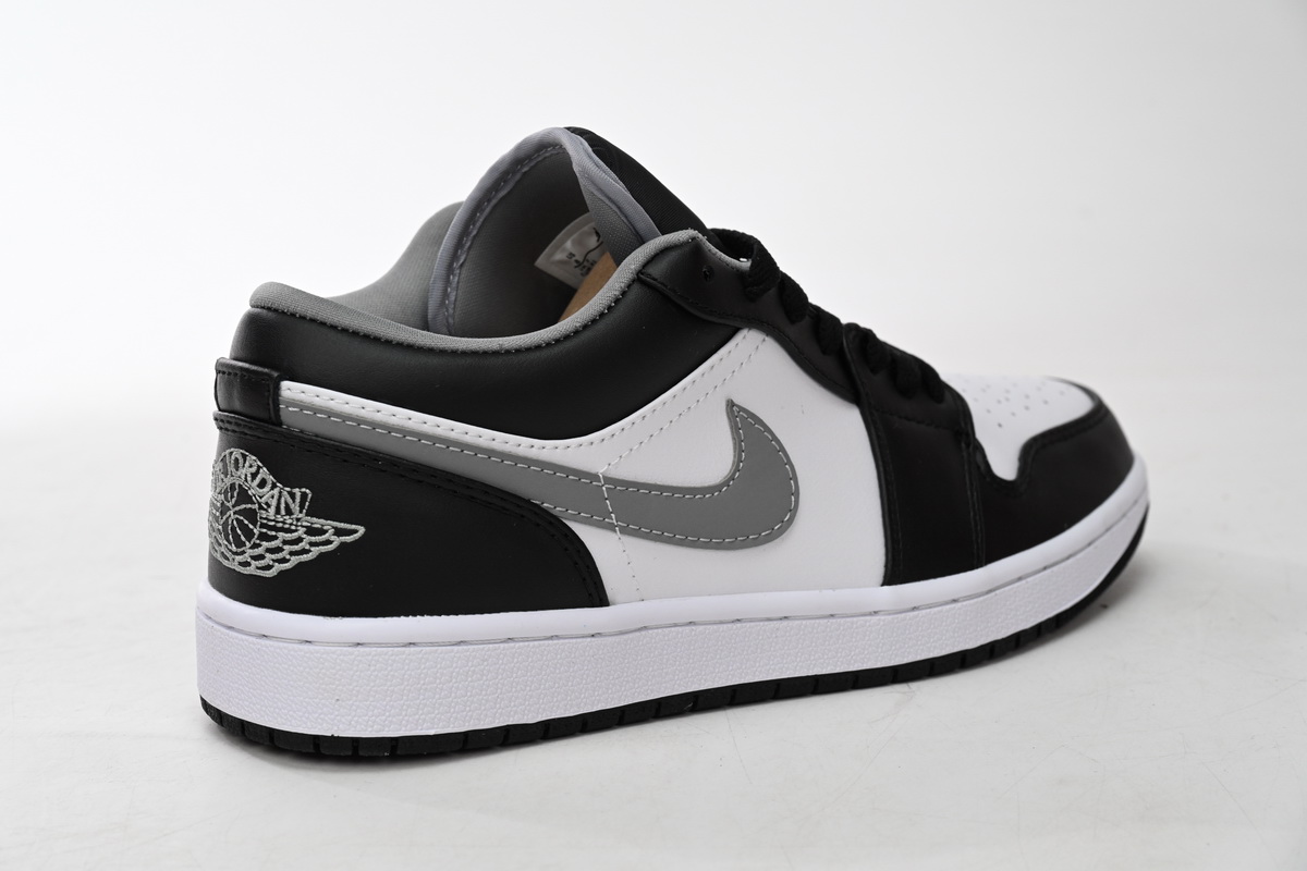 Air Jordan 1 Low Black White Grey 553558-040