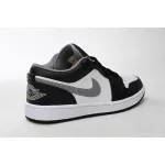 Air Jordan 1 Low Black White Grey 553558-040