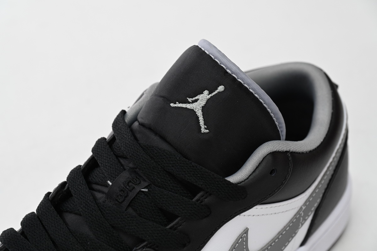 Air Jordan 1 Low Black White Grey 553558-040