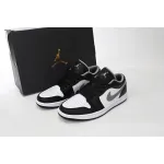 Air Jordan 1 Low Black White Grey 553558-040