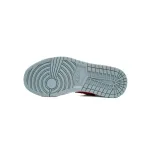 Air Jordan 1 Low Blue Whisper Dune Red (Women's) DC0774-164