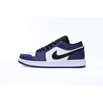 Air Jordan 1 Low Court Purple White 553558-500 01