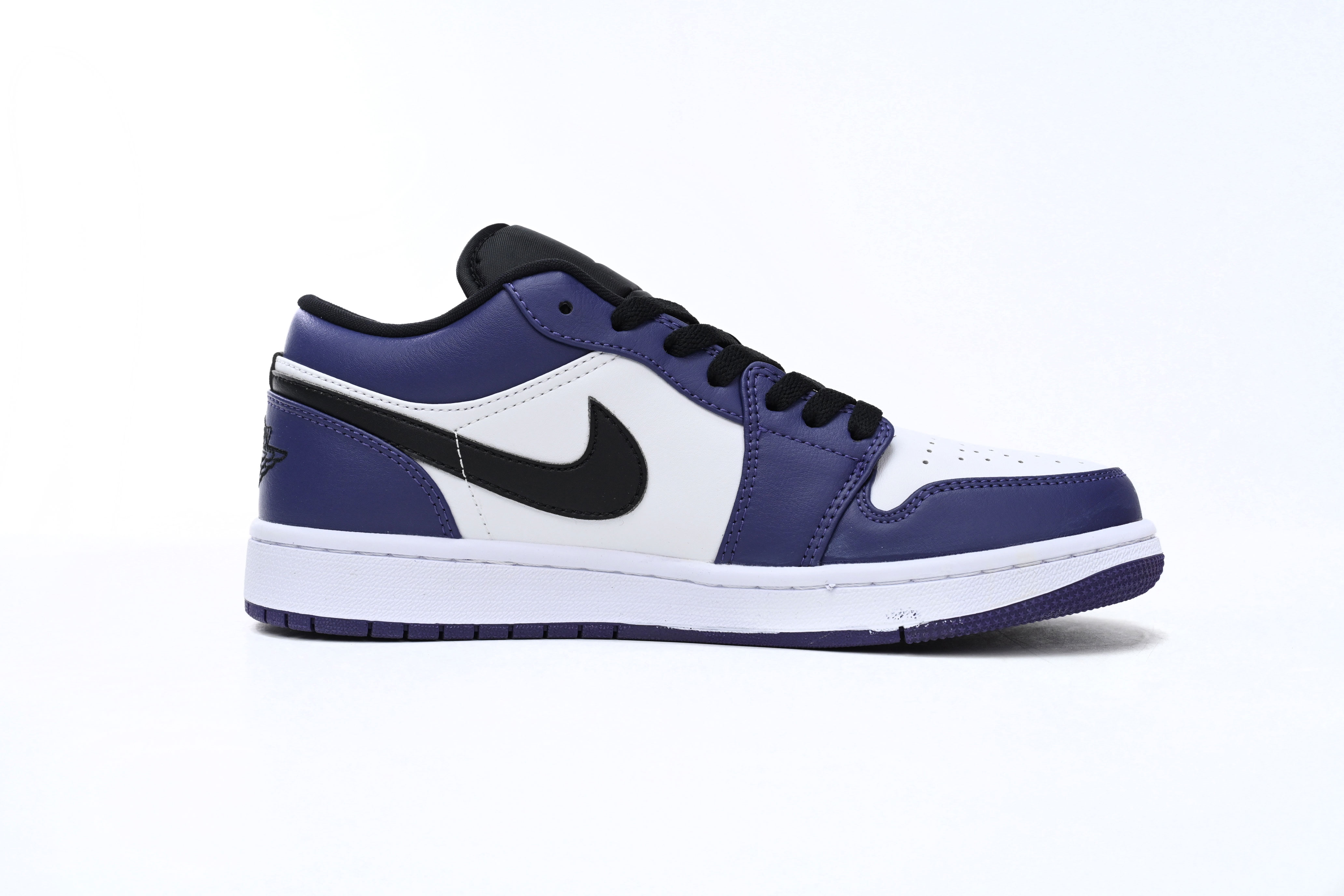 Air Jordan 1 Low Court Purple White 553558-500