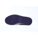 Air Jordan 1 Low Court Purple White 553558-500