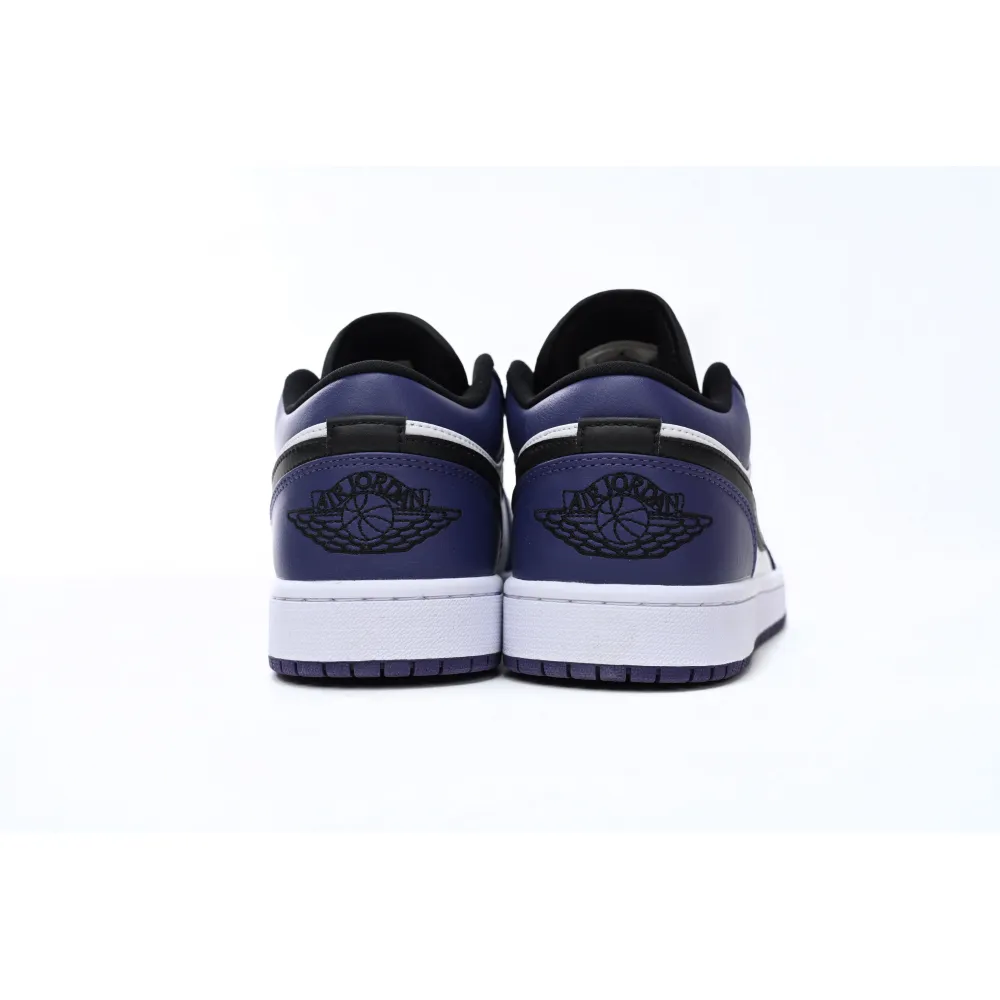 Air Jordan 1 Low Court Purple White 553558-500