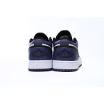 Air Jordan 1 Low Court Purple White 553558-500