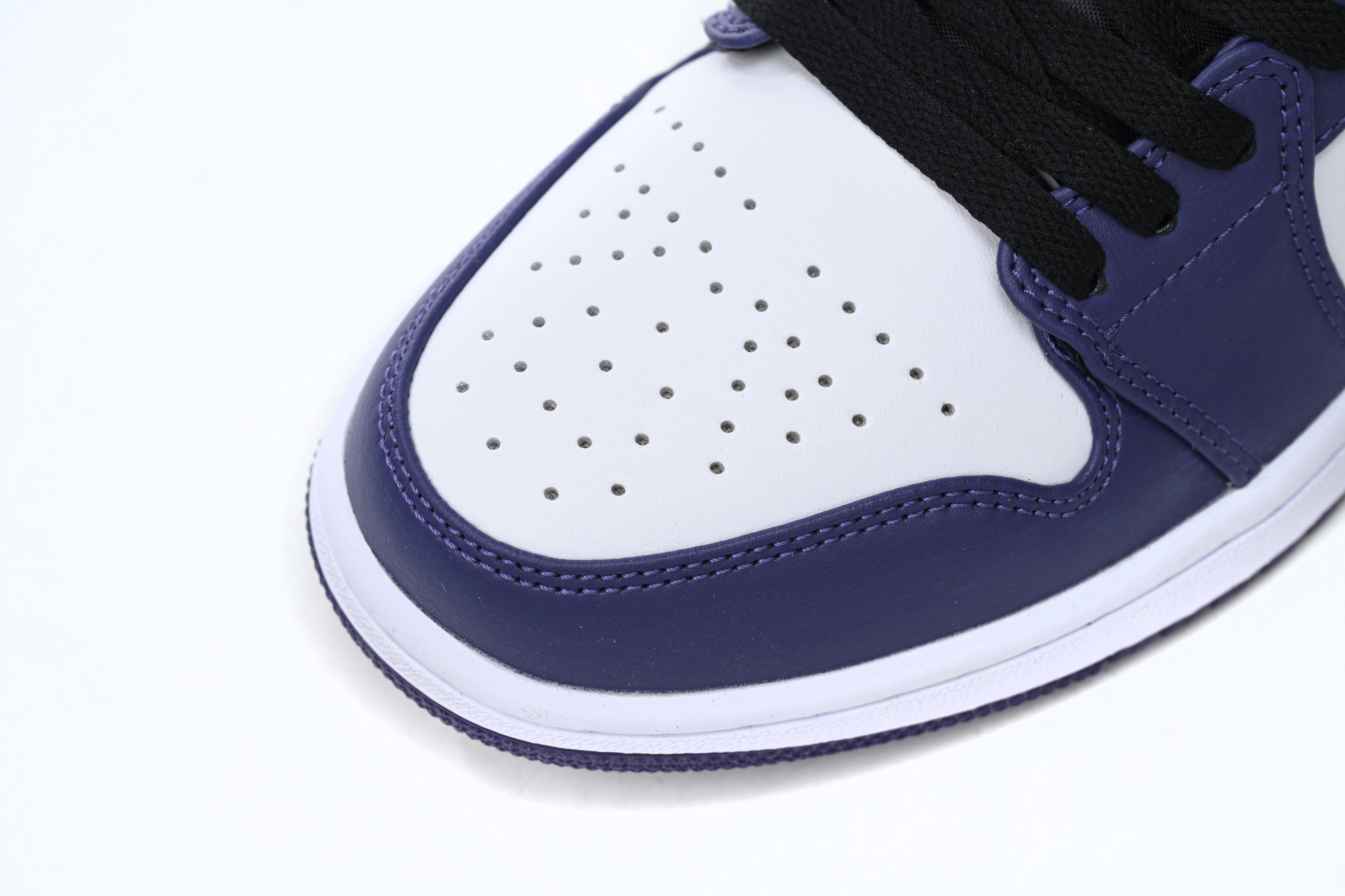 Air Jordan 1 Low Court Purple White 553558-500