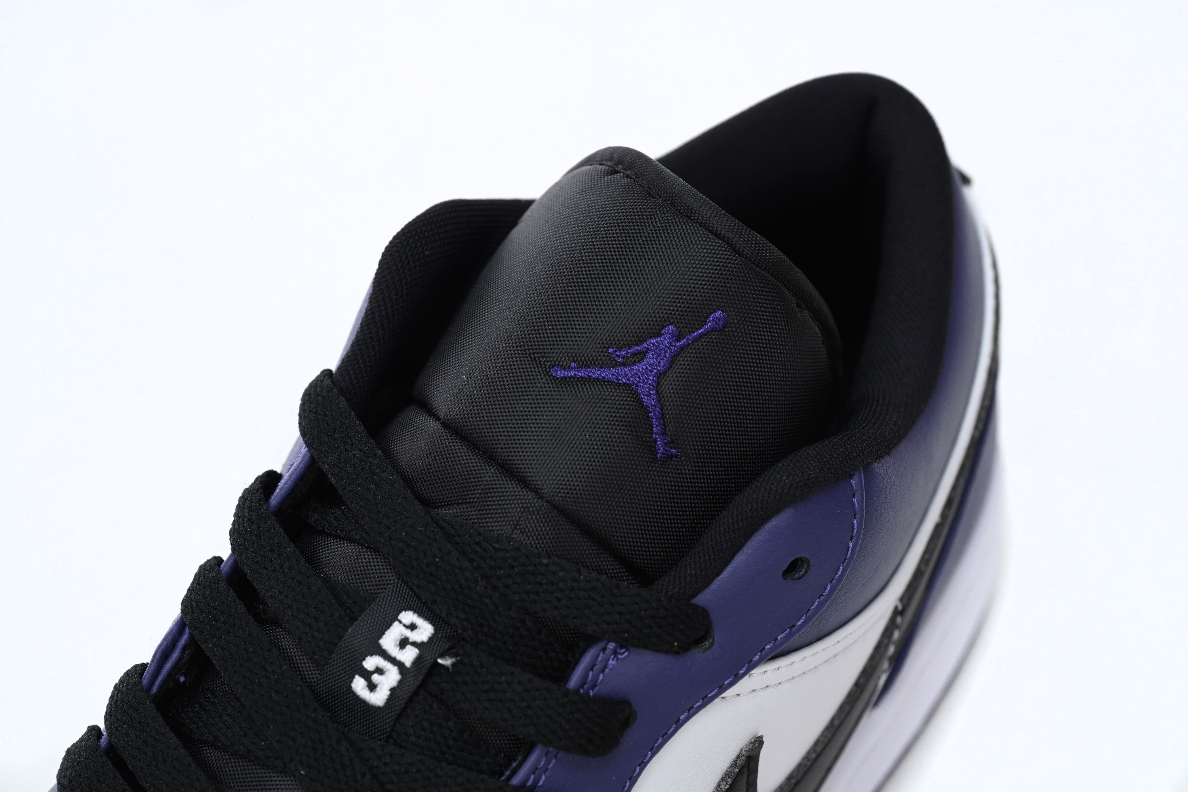 Air Jordan 1 Low Court Purple White 553558-500