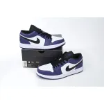Air Jordan 1 Low Court Purple White 553558-500