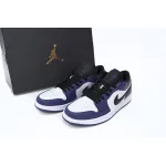 Air Jordan 1 Low Court Purple White 553558-500