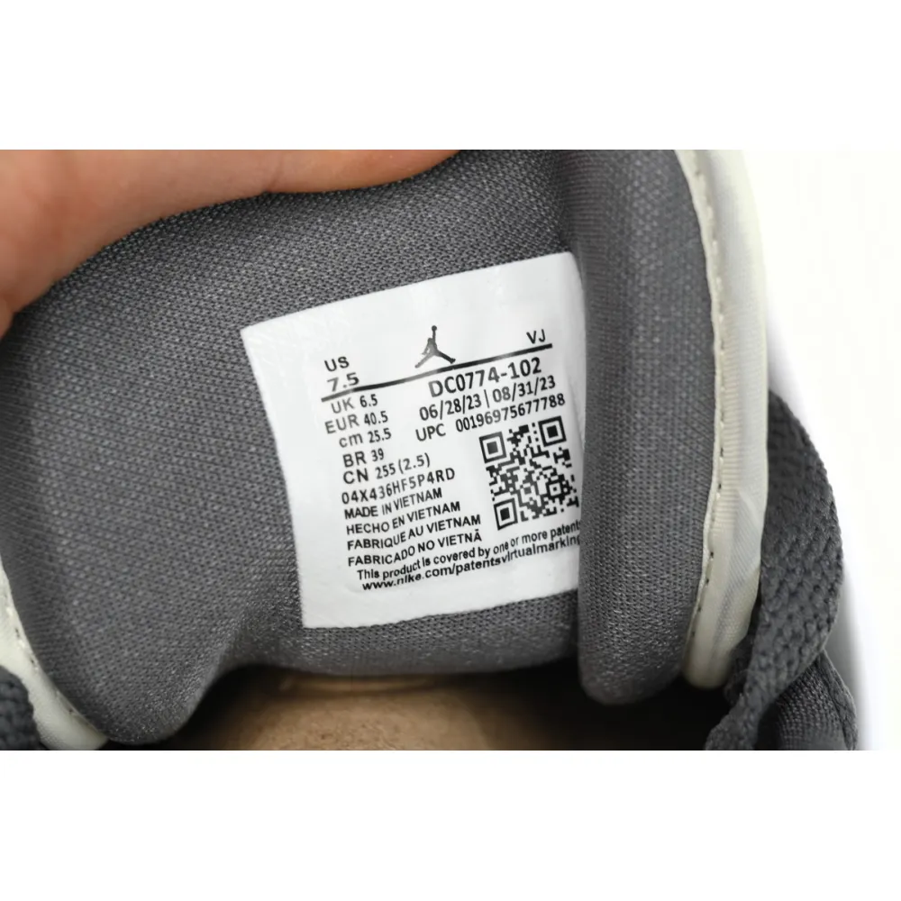 Air Jordan 1 Low Dark Grey (Women's) DC0774-102