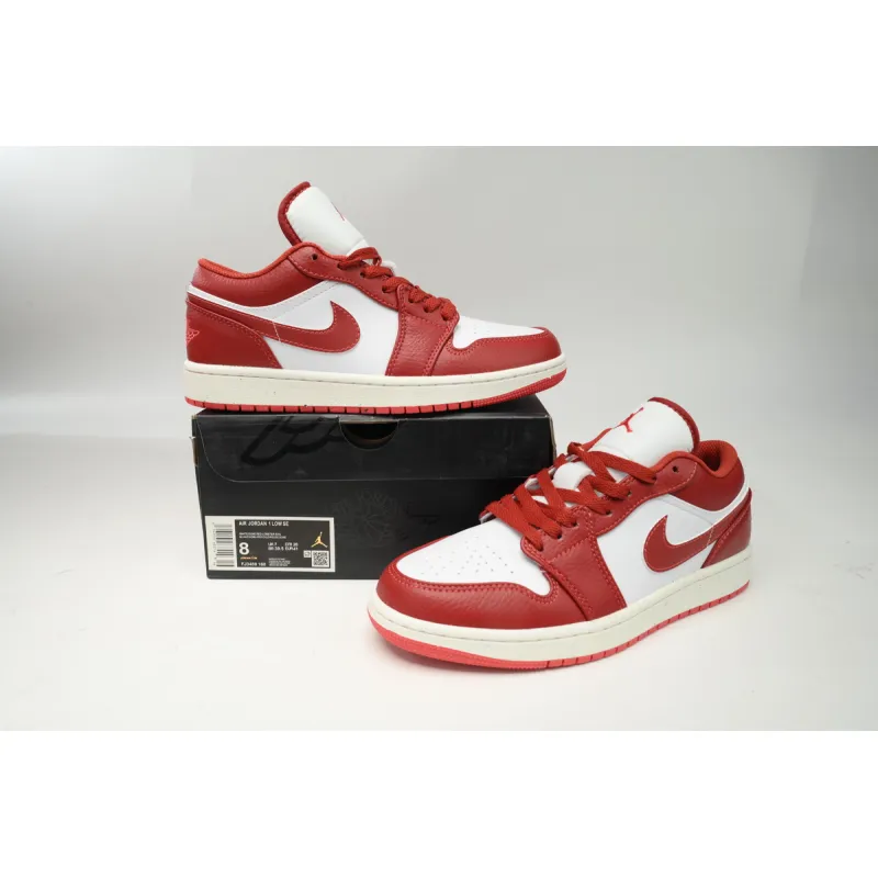 Air Jordan 1 Low Dune Red  FJ3459-160