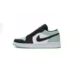 Air Jordan 1 Low Emerald Toe 553558-117 