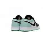 Air Jordan 1 Low Emerald Toe 553558-117 