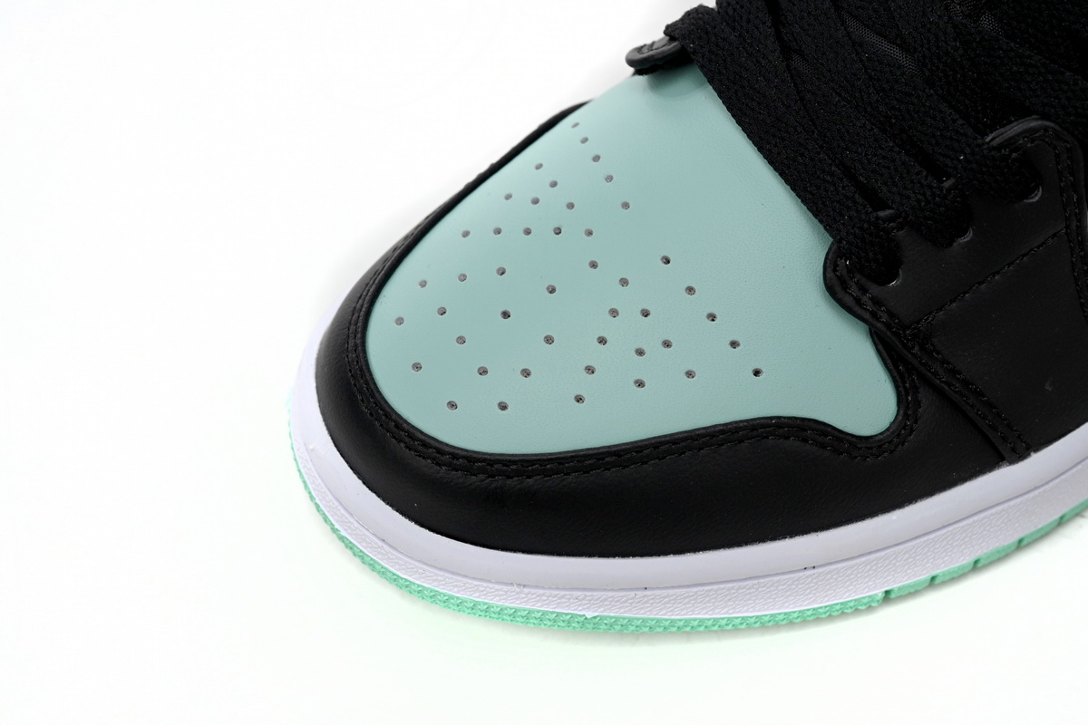 Air Jordan 1 Low Emerald Toe 553558-117 