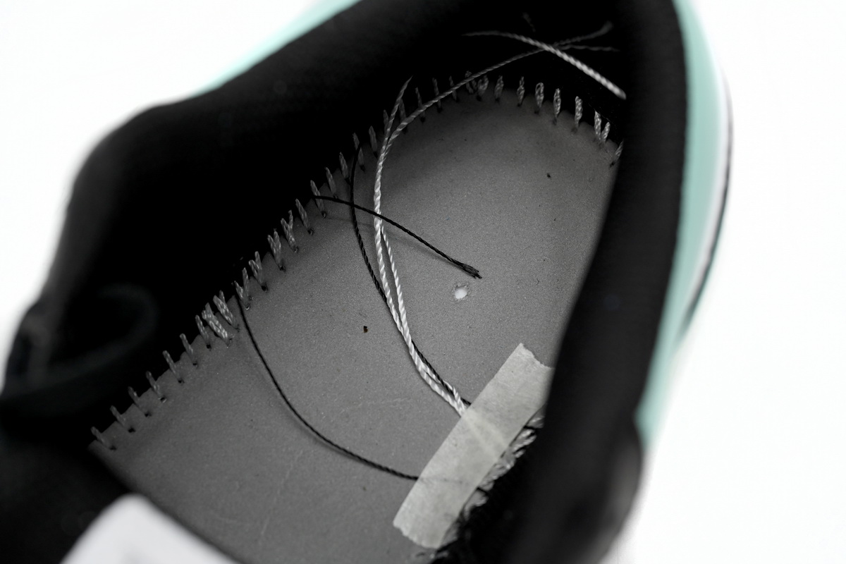 Air Jordan 1 Low Emerald Toe 553558-117 