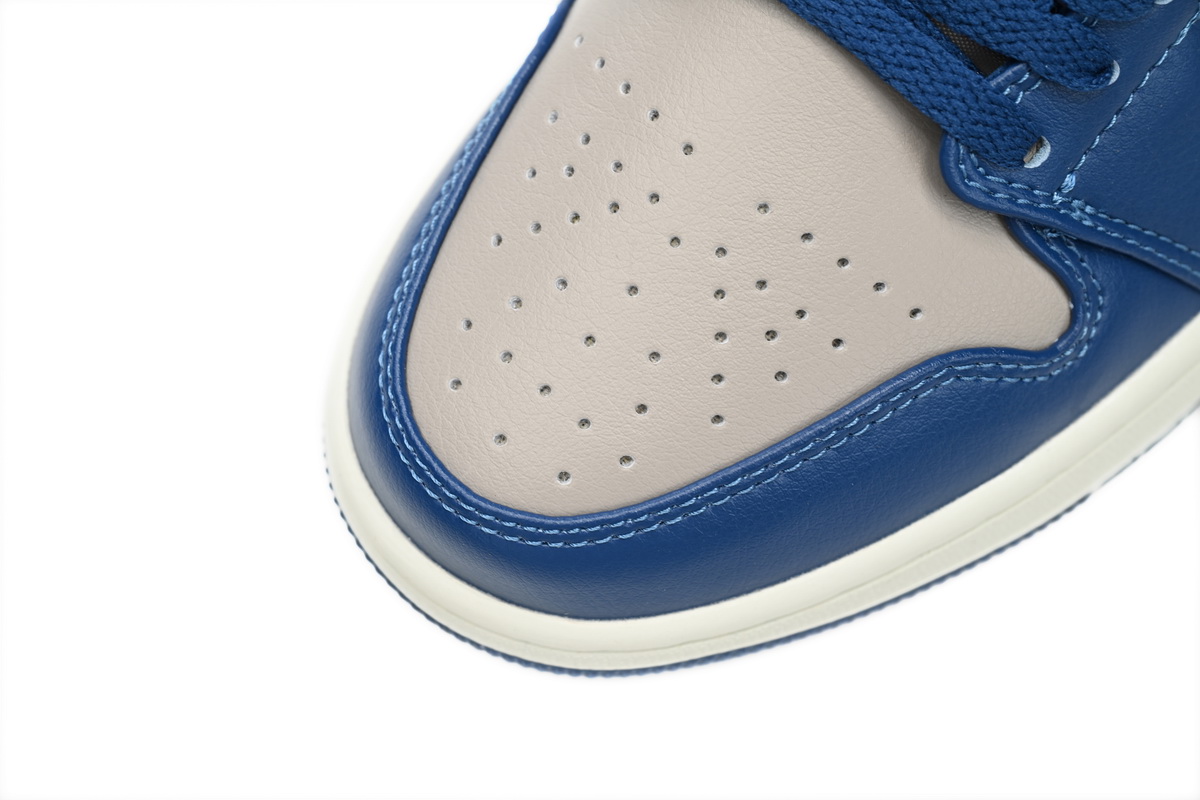 Air Jordan 1 Low French Blue College Grey (Women's) DC0774-402