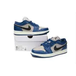 Air Jordan 1 Low French Blue College Grey (Women's) DC0774-402