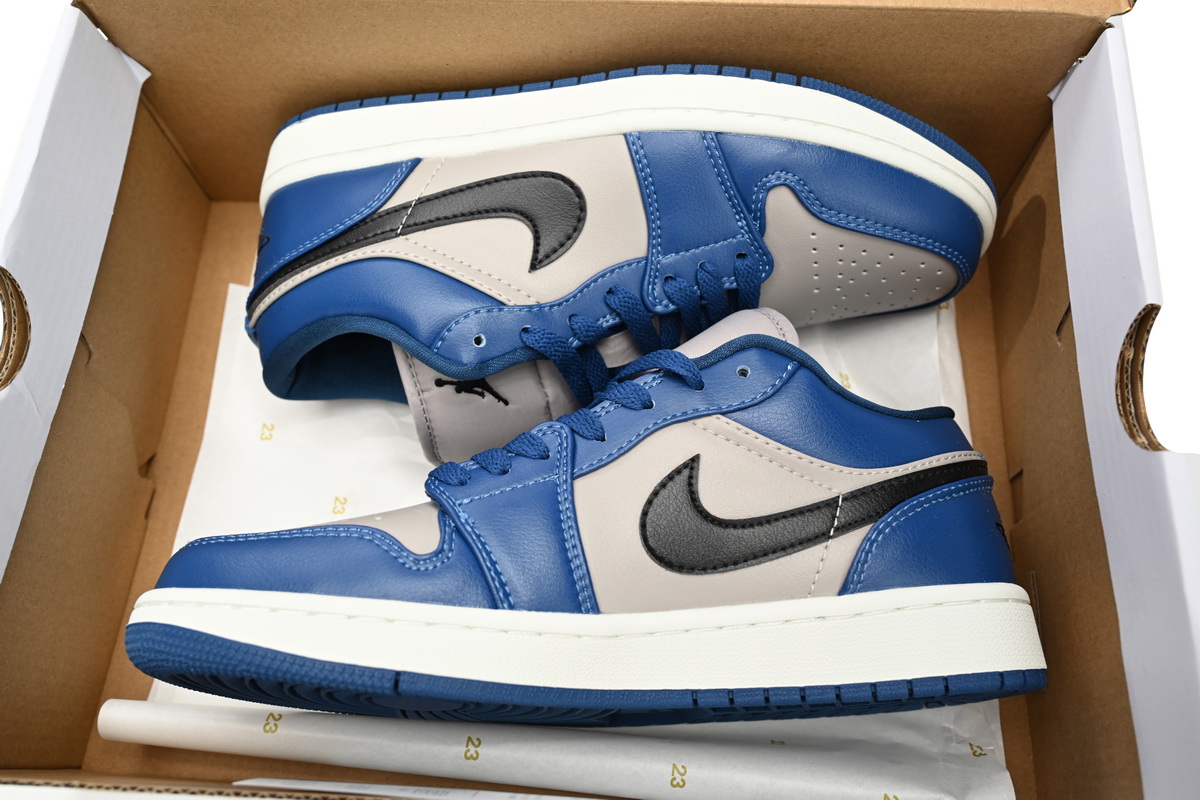 Air Jordan 1 Low French Blue College Grey (Women's) DC0774-402