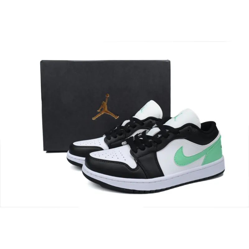 Air Jordan 1 Low Green Glow 553558-131