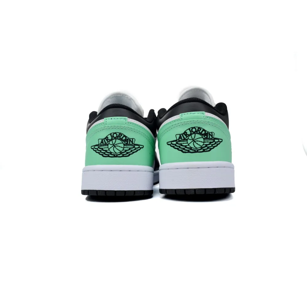 Air Jordan 1 Low Green Glow 553558-131